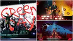 Band rock Amerika Serikat Green Day tampil pada akhir pekan Formula 1 Grand Prix Amerika Serikat 2022 atau F1 GP Amerika Serikat 2022 di Sirkuit Amerika, Austin, Texas, Amerika Serikat, 21 Oktober 2022. F1 GP Amerika Serikat 2022 diselenggarakan dari tanggal 22 sampai 24 Oktober 2022. (SUZANNE CORDEIRO/AFP)