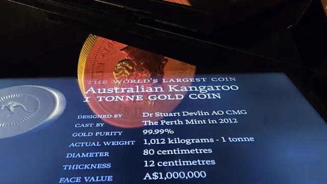 Menilik Koin Emas Satu Ton Bergambar Ratu Elizabeth II di Perth Mint, Australia, Berapa Harganya?