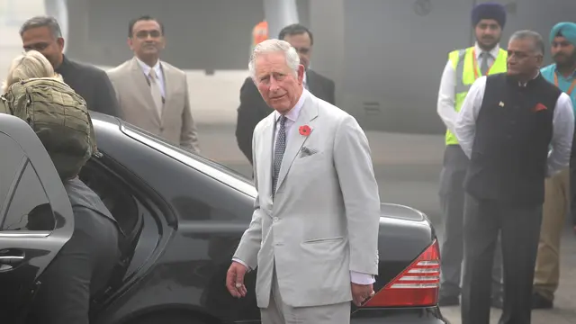 Pangeran Charles di India