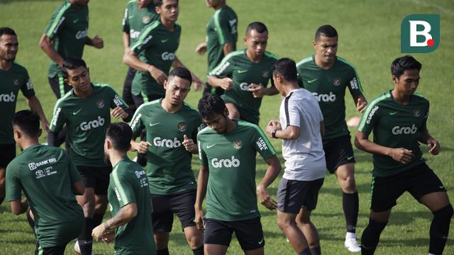 Latihan Timnas Indonesia