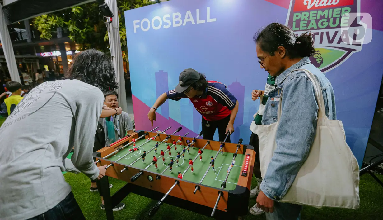 Vidio Premier League Festival baru pertama kali diadakan di Indonesia.  (Liputan6.com/Faizal Fanani)