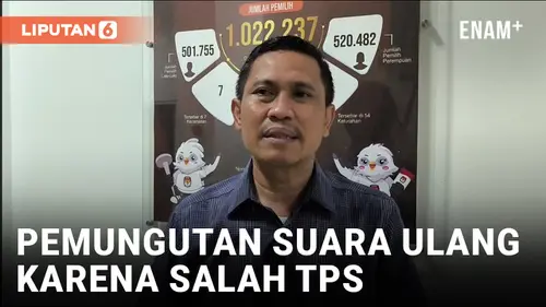 VIDEO: 4 Orang Salah TPS, KPU Tangsel Bakal Gelar Pemungutan Suara Ulang