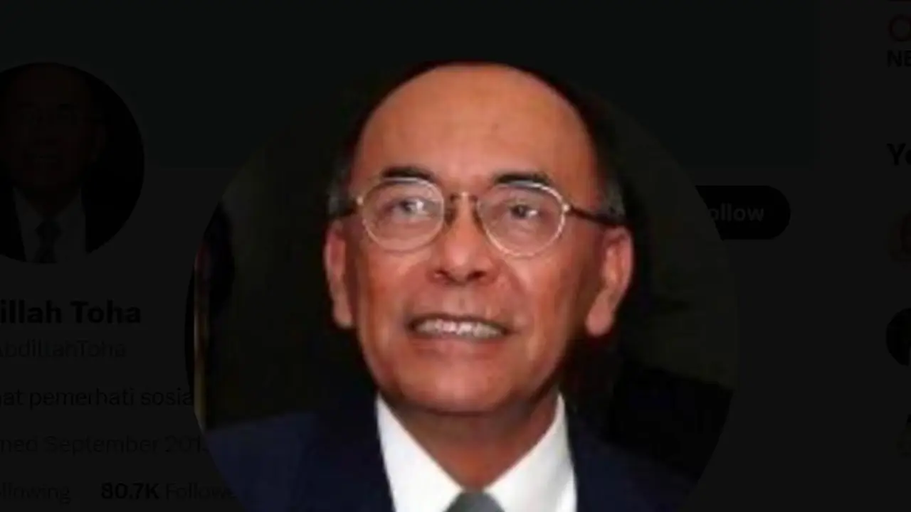 Pendiri PAN, Abdillah Toha