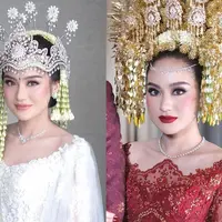 Melihat lebih detail makeup Salshabilla Adriani di hari pernikahannya (@rhay_david)