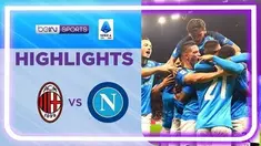 Berita Video, Highlights Liga Italia 2022/2023 Pekan Ketujuh antara AC Milan Vs Napoli pada Senin (19/9/2022)
