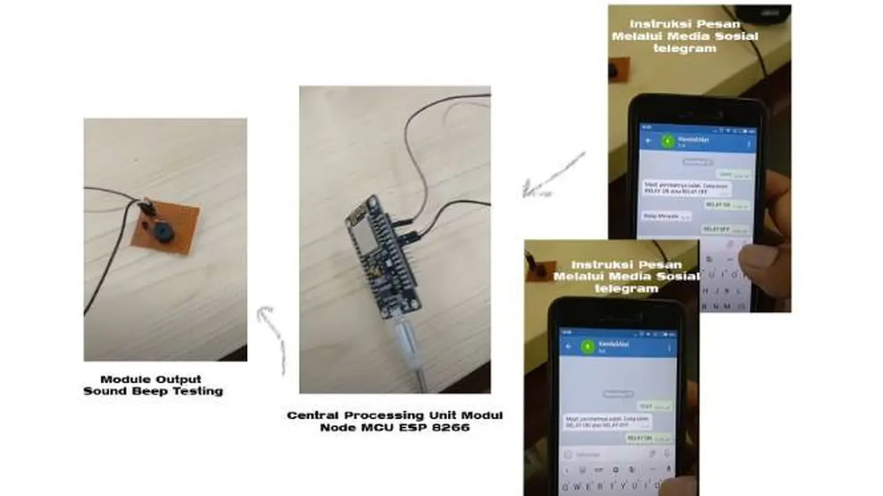 Dosen Nusa Mandiri Rakit Perangkat Rumah Pintar yang Bisa Dikendalikan via Telegram