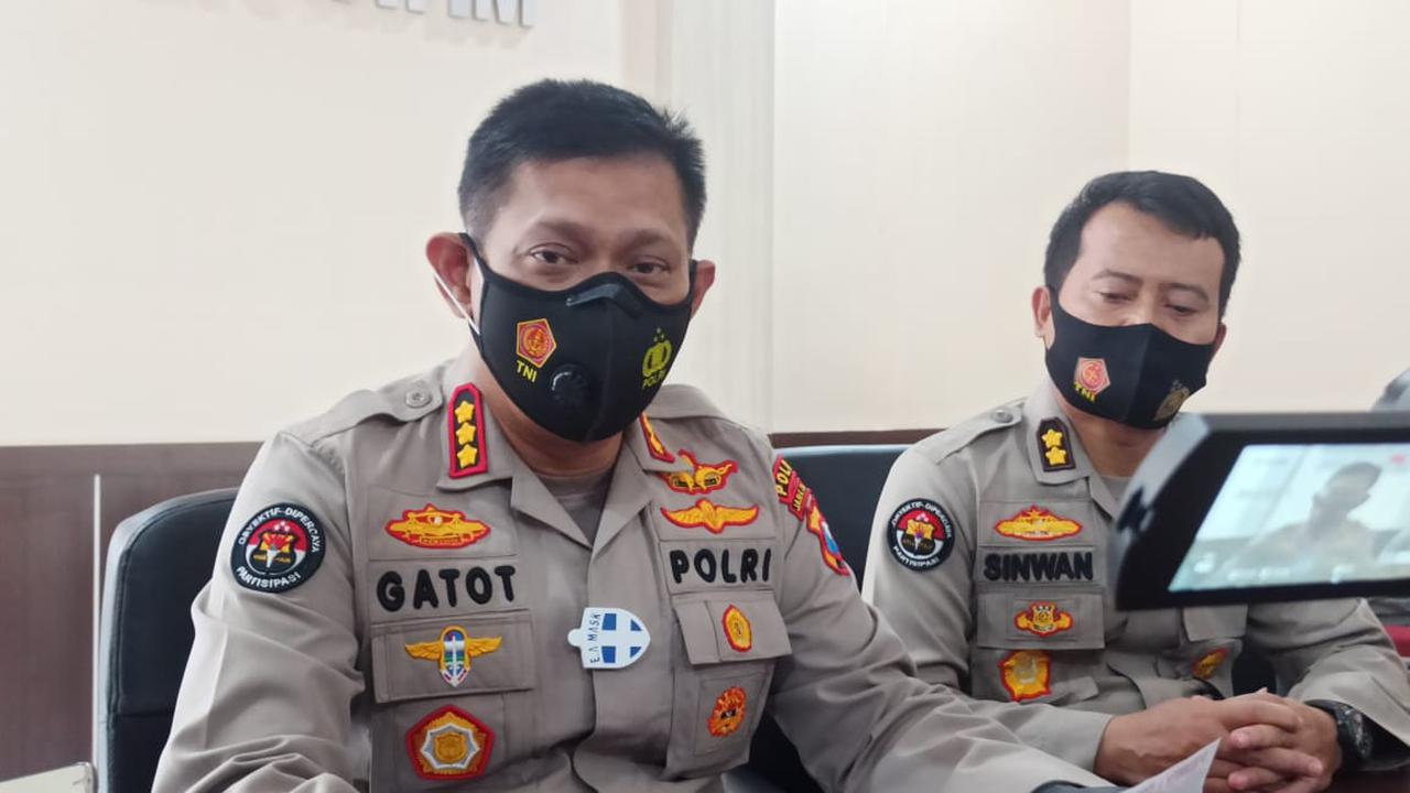 Kabid Humas Polda Jatim Kombes Pol Gatot Repli Handoko. (Dian Kurniawan/Liputan6.com)