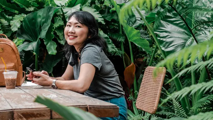 dewasa single mandiri tersenyum