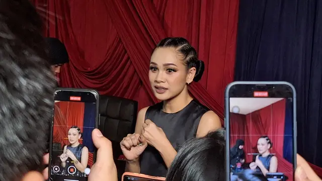 Konferensi pers konser Andien. (Rinjani Nur Anisa/ Liputan6.com)