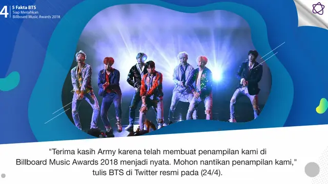 [Bintang] 5 Fakta BTS Siap Meriahkan Billboard Music Awards 2018