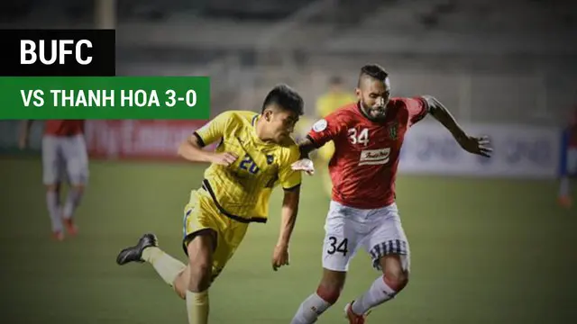 Bali United menang 3-1 atas Thanh Hoa pada laga lanjutan Grup G Piala AFC 2018, di Stadion Kapten I Wayan Dipta, Gianyar, Rabu (7/3/2018).