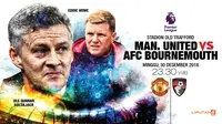 Manchester United vs AFC Bournemouth (Liputan6.com/Abdillah)