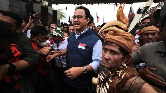 Anies Baswedan tiba di Kalsel