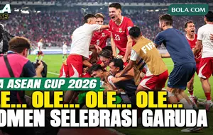 Momen Selebrasi Timnas Indonesia Usai Kalahkan Bangladesh, Bergembira Bersama Suporter di SUGBK