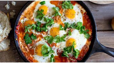 Resep Shakshuka Hidangan Telur Ala Timur Tengah Lifestyle Fimela Com