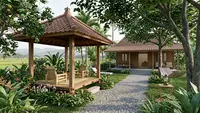 7 Desain Halaman Rumah Kampung yang Cocok untuk Bersantai, Adem dan Bikin Betah