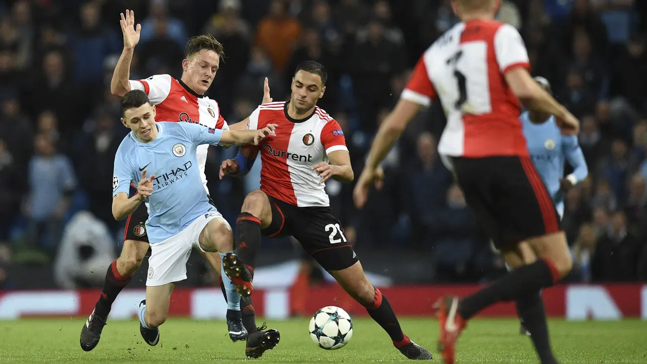 Foto: Daftar 5 Debutan Termuda Man City di Ajang Liga Champions, Phil Foden Paling Belia