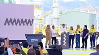 Jokowi Resmikan Smelter Amman, Olah 900 Ribu Ton Konsentrat per Tahun