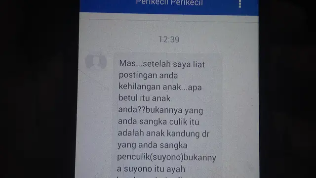 Tukang Parkir Bawa Lari Anak Selingkuhan