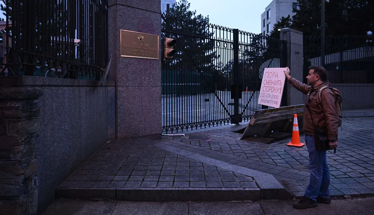 Navalny tutup usia pada 47 tahun. (Brendan SMIALOWSKI/AFP)