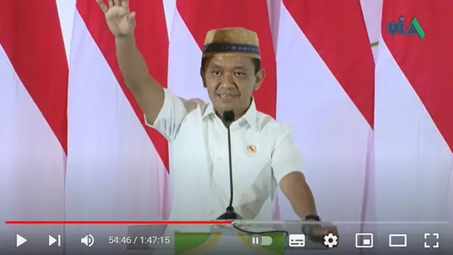 Menteri Investasi/Kepala Badan Koordinasi Penanaman Modal (BPKM), Bahlil Lahadalia. (YouTube Kementerian Investasi - BKPM)