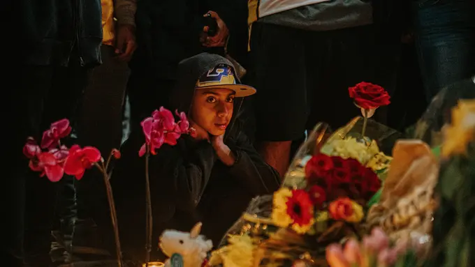 ilustrasi sedih pemakaman