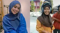 Lesty Kejora (kiri), Fira Aceh wanita yang disebut mirip Lesty Kejora (kanan). (Instagram/lestykejora/TikTok/teuku_iis)
