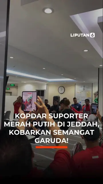 Kopdar Supporter Merah Putih di Jeddah Kobarkan Semangat Garuda!