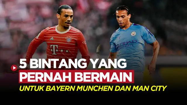 Berita Motion grafis lima pemain bintang ini tercatat pernah membela Manchester City dan Bayern Munchen, dua klub yang akan bertemu di babak perempat final leg ke-2 Liga Champions.