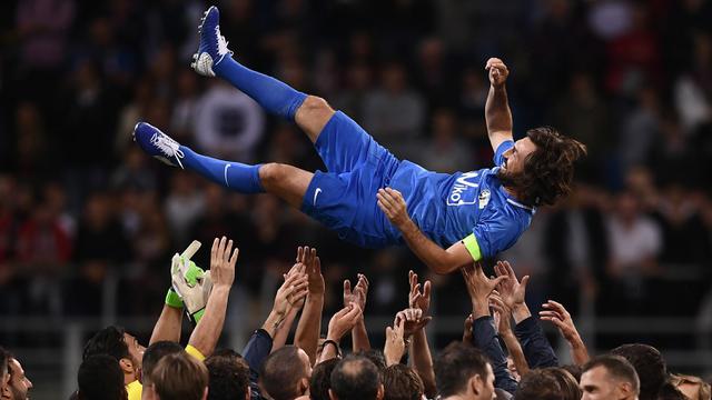 FOTO: Legenda Serie A Berkumpul di Milan Untuk Andrea Pirlo