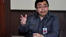 Kapuspen Dodi Riatmadji saat konferensi pers di Kantor Kemendagri, Jakarta, (22/9/14). (Liputan6.com/Miftahul Hayat)
