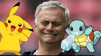Manajer Manchester United, Jose Mourinho, melarang anak asuhnya bermain Pokemon Go. (Daily Star)