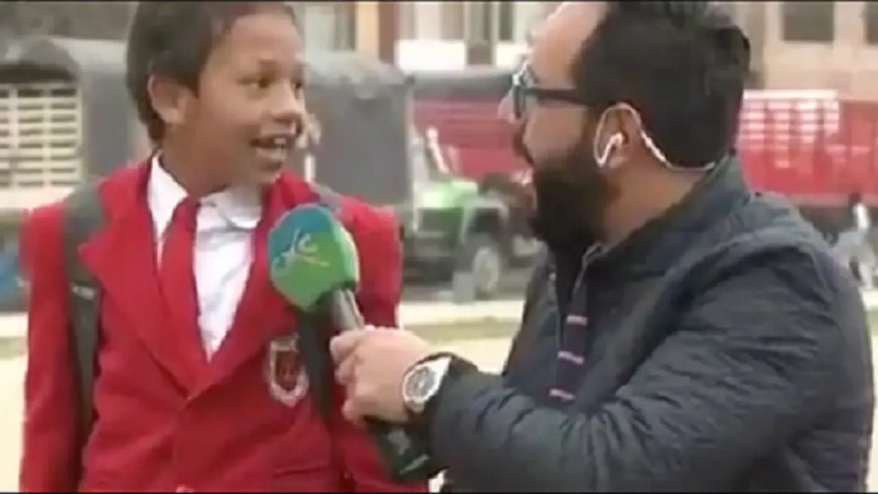 Interview anak sekolah di Kolombia