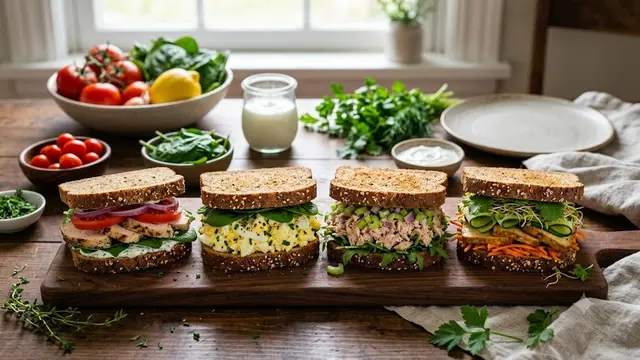 Resep Sandwich Roti Gandum untuk Diet