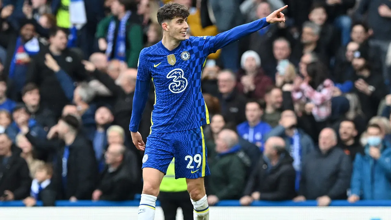 Selebrasi Kai Havertz