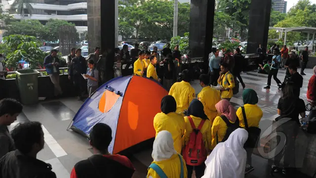 Dukung KPK, BEM UI Dirikan Tenda