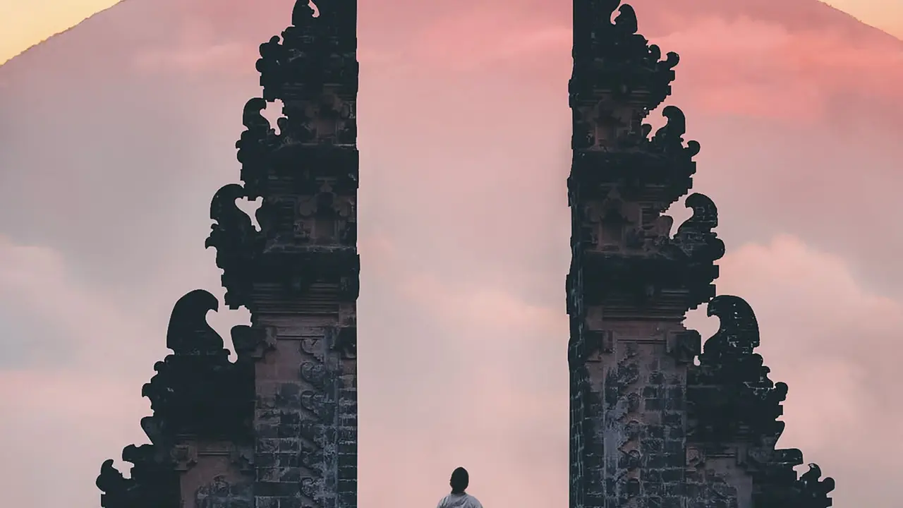 Ilustrasi penari bali