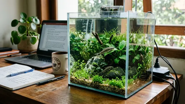 Ilustrasi Otocinclus Catfish/AI Generated