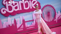 Margot Robbie sebagai Barbie. (dok. JUSTIN TALLIS / AFP)