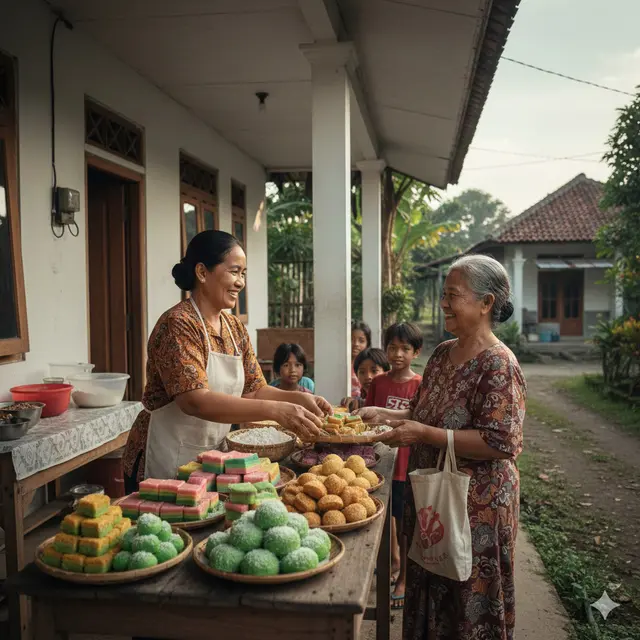 Ide usaha di desa modal Rp2 juta (Foto: Gemini AI)