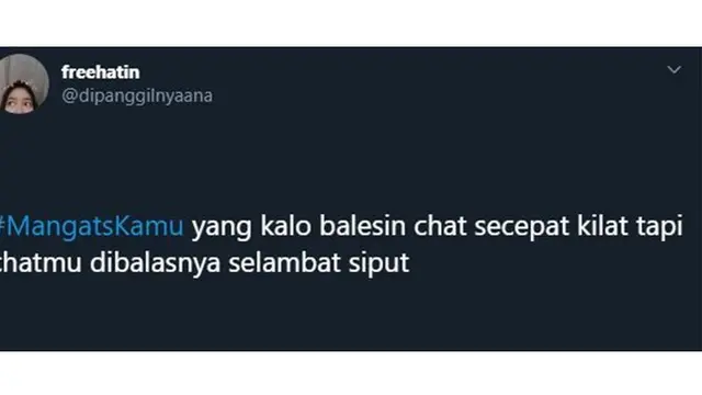 6 Cuitan 'Mangats Kamu' Ini Sukses Bikin Senyum Sendiri