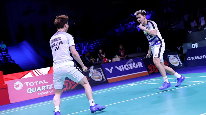 Kevin Sanjaya Sukamuljo / Marcus Fernaldi Gideon - Denmark Terbuka 2018