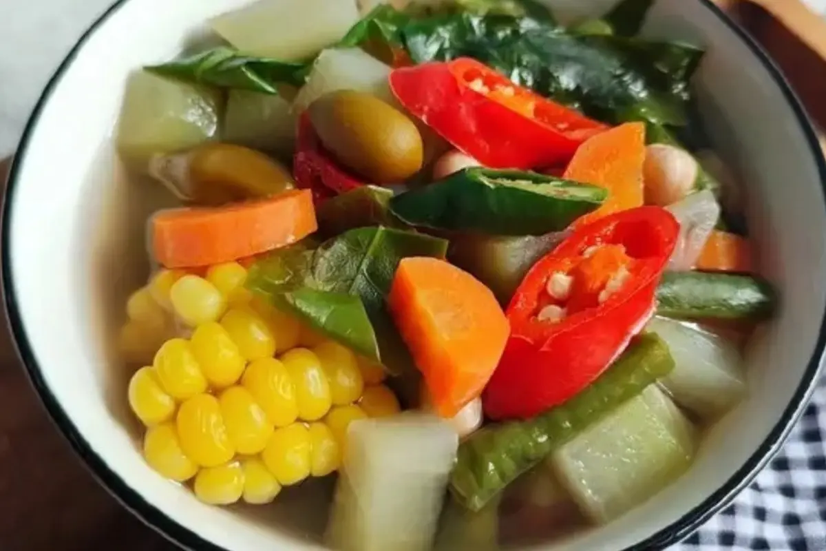 Resep sayur asem solo. (dok. Cookpad @OmahNunie)