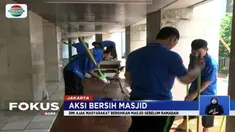 Nantinya sekitar 2000 masjid di Pulau Jawa akan di bersihkan sebelum memasuki Bulan Ramadan.