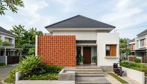 8 Inspirasi Teras Roster Tinggi, Bikin Rumah Terlihat Lebih Modern