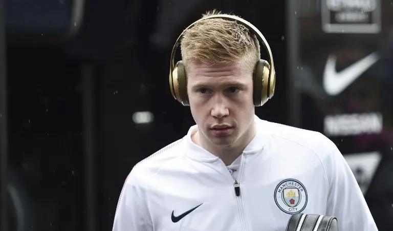 Gelandang Manchester City, Kevin de Bruyne (AFP/Oli Scarff)