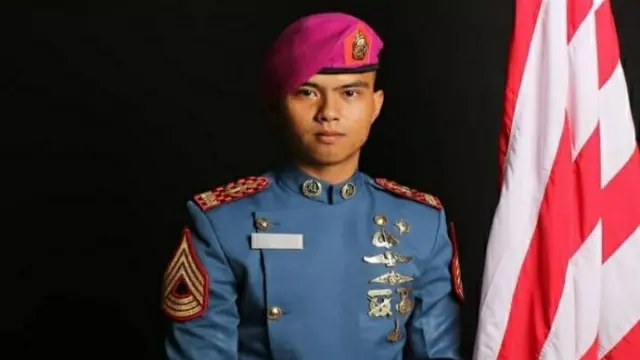 Lettu Anumerta Marinir Muhammad Iqbal (ANTARA/HO)
