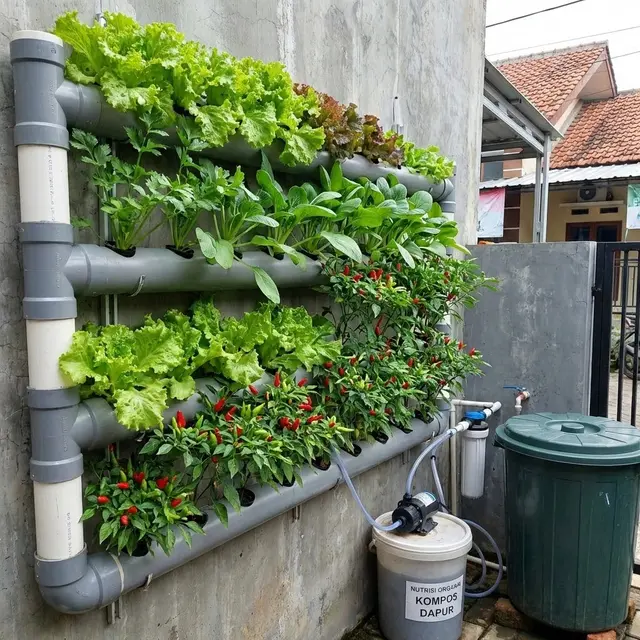 Ide Kebun Cabai Rawit dan Sayur Zero Waste Solusi Mandiri Pangan