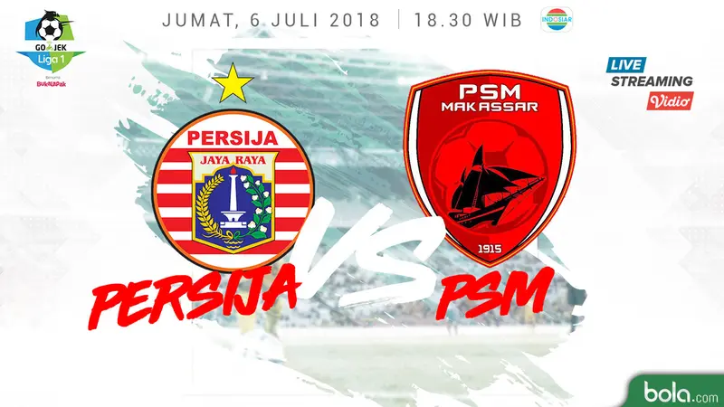 Persija Jakarta Vs PSM Makassar