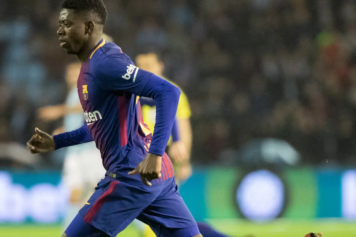 Pelatih Barcelona Nilai Dembele Belum Siap Tampil 90 Menit